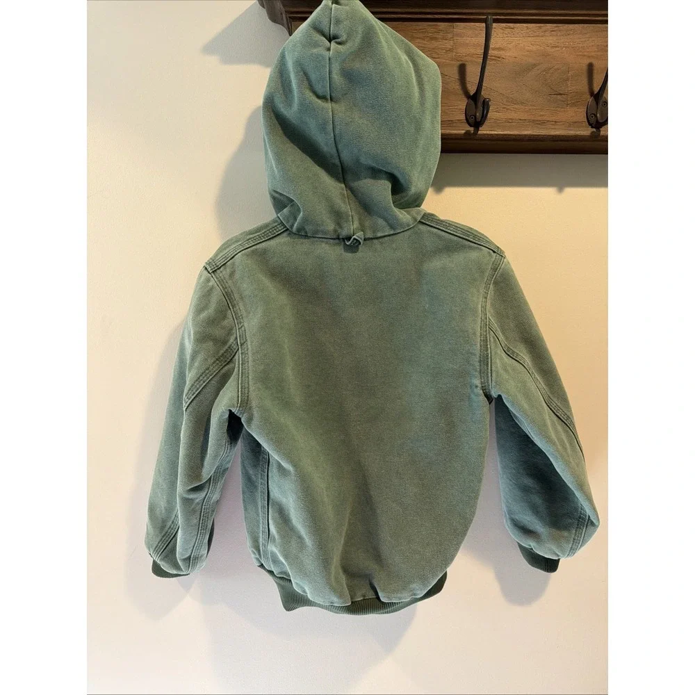 Carhartt Youth Small Vintage 1997 Aspen Green Active Barn Jacket JQ694